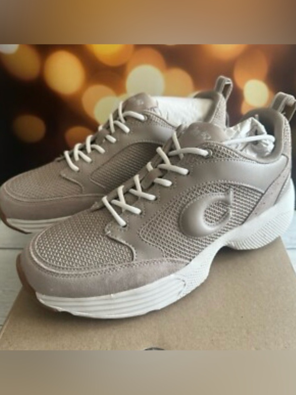 Strider-01 Sneakers Coach  - Grey Birch